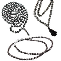 Hematite Necklace Mala